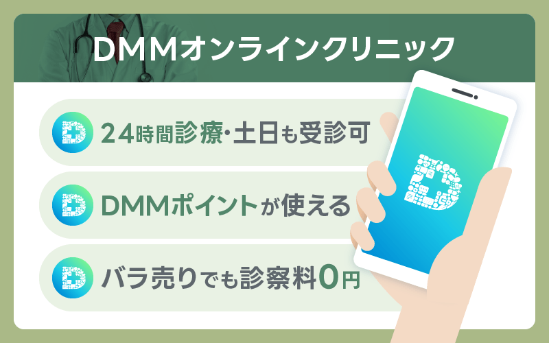 DMMオンラインクリニック バイアグラ 通販