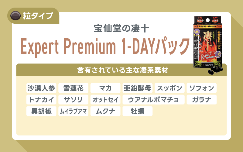 凄十 Expert Premium 1-DAYパック
